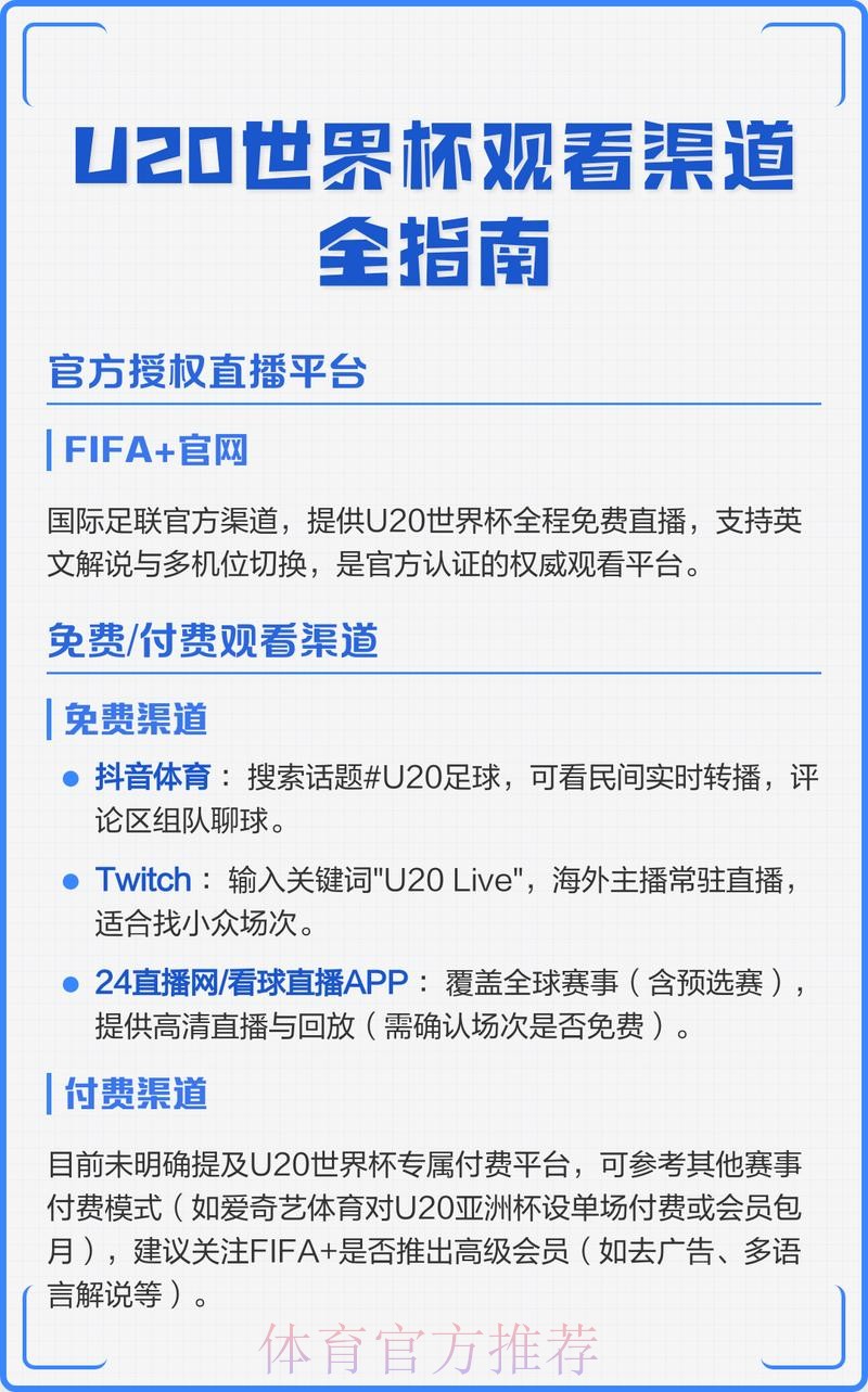 如何收看官方渠道提供的世界杯直播